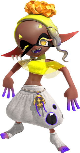 official character render